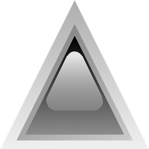 led triangular black