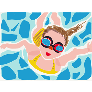 DailySketch31: Summer Swimming