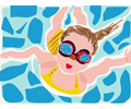 DailySketch31: Summer Swimming
