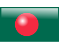 Bangladesh Glossy Flag