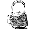 Japanese dragon teapot
