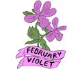 02 February - Violet