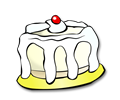 White cake