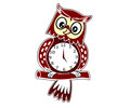 Animated Owl Clock