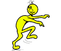 Yellow Dude Running