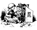 dollhouse illustration