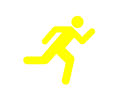 Running Icon On Transparent Background