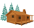 Color Log Cabin