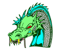 Angry Green Dragon