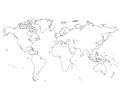 World Map Outline