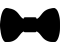 Man's disguise bow tie