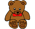 simple teddy bear with 01