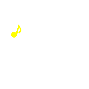 Yellow Music Note