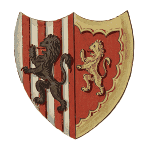 Arfbais Owain Glyndwr | Arms of Owain Glyndwr