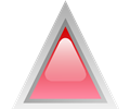 led triangular red
