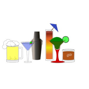 Happy Hour Drink Animations