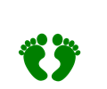 Two Green Feet