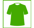 Eco Green Clothing Icon