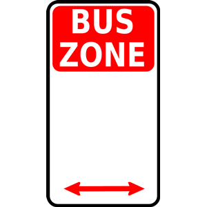 sign_bus zone