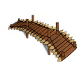 RPG map symbols: Wooden Bridge