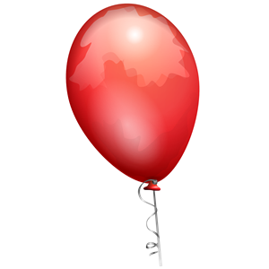 balloon red aj