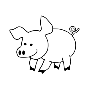 Pig Stamp
