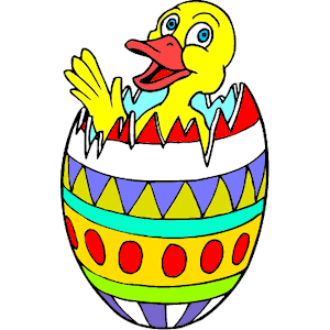 Duck in Easter Egg 1