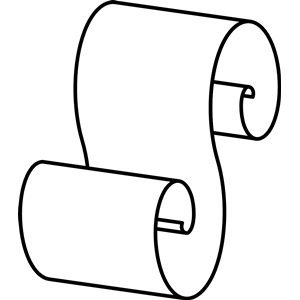 scroll - outline
