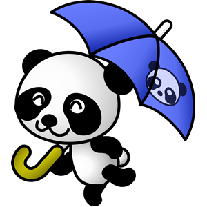 umbrella panda