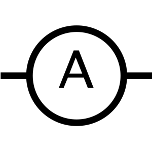 IEC Ampere Meter Symbol