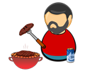 Barbecue guy