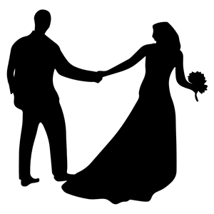 Marriage Silhouette