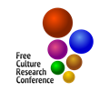 Free Culture Research Conference logo V2