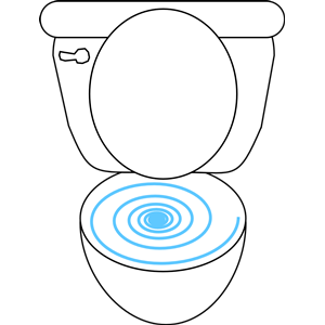 Swirly Toilet