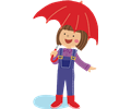 Girl with Umbrella (#4)