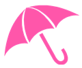Pink Umbrella 2
