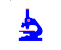 Microscope Blue Red
