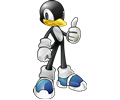 Tux The penguin in sonic style