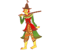 Vintage Myanmar Character 3
