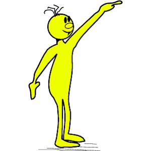 Yellow Dude Pointing