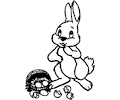 Bunny & Dropped Basket