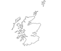 map of Scotland