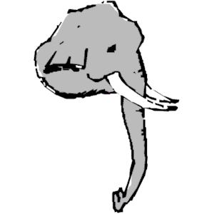 Elephant - Head 4