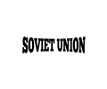 Lettering soviet union