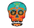 Day Of The Dead Skull By Potionanimation D Fy M