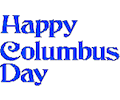 Columbus Day - Happy