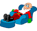 Santa Relaxing 