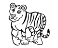 Tiger - lineart
