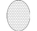 pattern brick outline