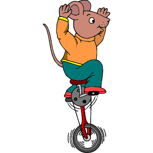 Mouse on Unicycle